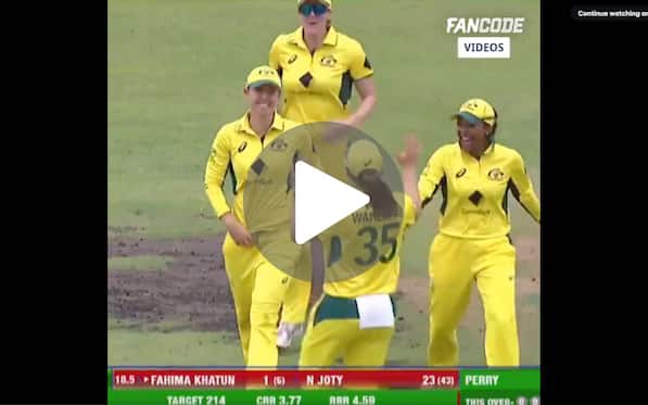 [Watch] Phoebe Litchfield's Lightning Direct Throw Runout Echoes Ponting's Legacy